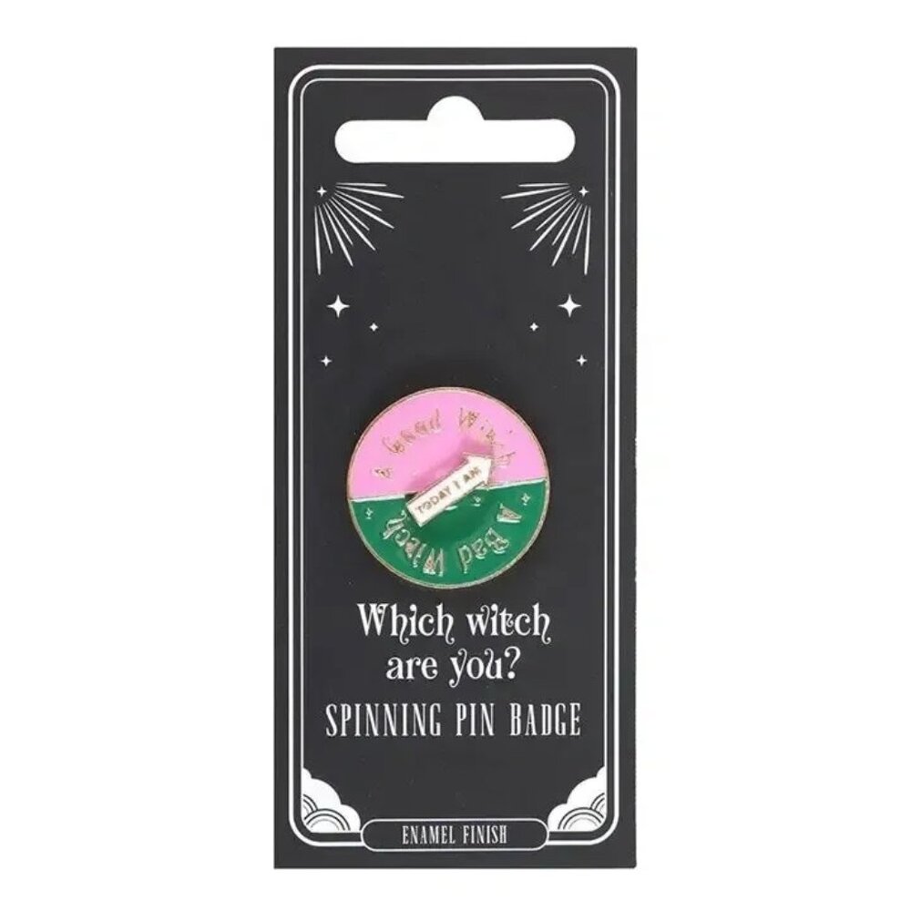 ($7) Which Witch Are You? Spinning Pin